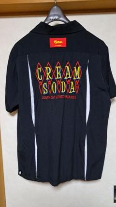 当時物　クリームソーダ　CREAMSODA ボーリングシャツ　長袖　ピンボタン Yahoo!オークション - クリームソーダ 当時物 金タグ ボーリング