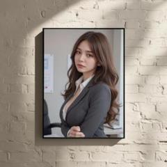 Z6328 A4 ポスター 夏目彩音 アート 写真 美人