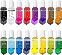 レジン レジン液 着色剤 透明色 16色 10ml ハンドメイド クラフト