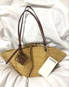 ゴ*)様 【LOEWE ロエベ】 超美品 バスケット ラフィア カゴバッグ エレ 119424.jpg