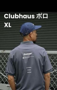 即完売品　CLUBHAUS 機能性ポロシャツ　 Polo Gray XL グレー 即完売品 CLUBHAUS 機能性ポロシャツ Polo Gray XL グレー