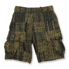 00s OLD STUSSY チェック ハーフパンツ カーゴパンツ ショーツ