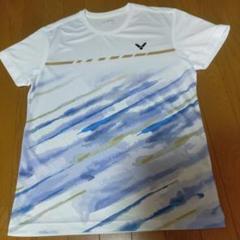 程度抜群 VICTOR 機能性シャツ 検)アディダス ナイキ YONEX ミズノ