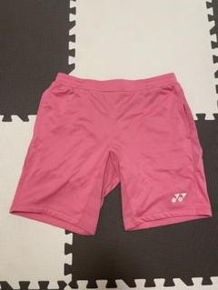 希少✨① YONEX ハーフパンツ／ベリークール／ユニ М／桃田賢斗着用モデル ポイント5倍】日本代表モデルウェア ニットハーフパンツ 15142