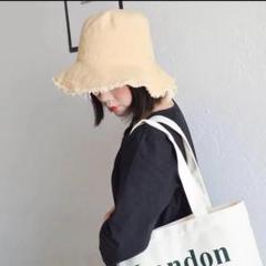 フリンジハット ブラウン バケットハット ♪