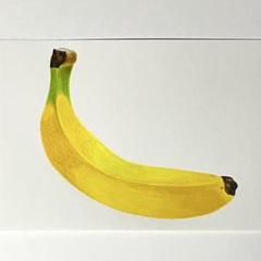 色鉛筆画(原画)13.5×19cm バナナ