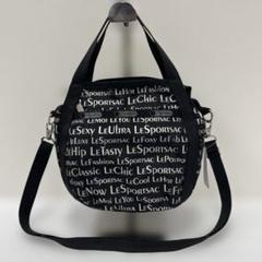 ●254 LeSportsac レスポートサック2wayバッグ英字柄ショルダー