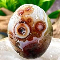 ゴビ瑪瑙 S696 天眼石 原石 鉱物 ゴビ瑪瑙 S696 天眼石 原石 鉱物 - メルカリ