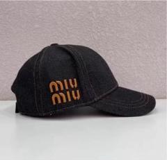 2025年最新】miumiu キャップ デニムの人気アイテム - メルカリ