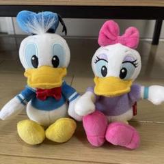 ドナルド　デイジー　洗えるビーンズコレクション　ぬいぐるみ