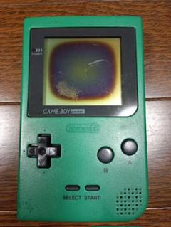 ジャンク ゲームボーイポケット グリーン 本体