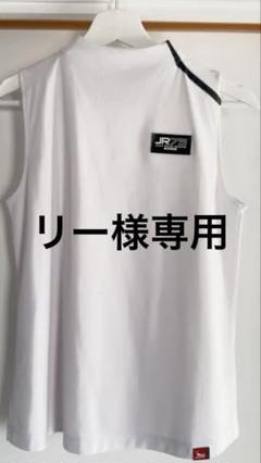 新品、未使用✩︎JUN AND ROPE ホワイト ノースリーブシャツ