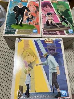 一番くじ ワンピース A.B.C賞セット 未開封 一番くじ ワンピース TVアニメ 25周年 海賊王への道 B賞 C賞 D賞