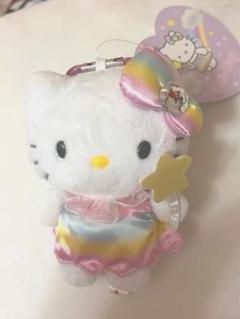 新品タグ付き　ハローキティ ファンタジー マスコット レインボー フェアリー