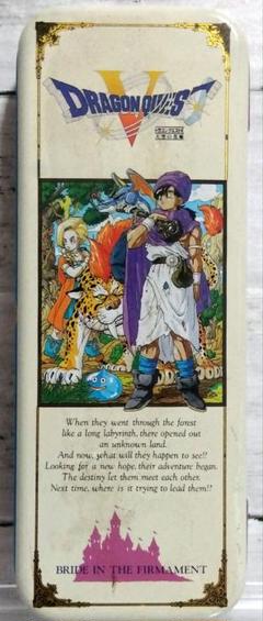 ☆レアかも？　1992年　ドラゴンクエスト V 天空の花嫁　缶ペンケース　筆箱☆