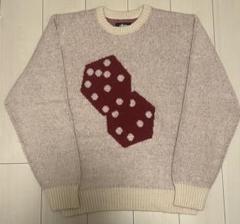stussy ダイスモヘアニット STUSSY(ステューシー) / モヘア混/ダイスニット/サイコロ/M