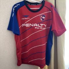 PENALTY サッカーシャツ レッド/ブルーフットサル処分