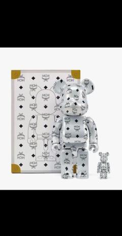 MEDICOMTOY BE@RBRICK MCM WHITE CHROMEのサムネイル