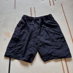 黒 ハーフパンツ ゴムウエスト　ユニクロ　160cm