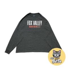 チャンピオン 古着 ロンT フォックスバレー ダークグレー XXL