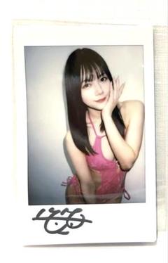 涼森れむ 2点セット　直筆サイン入りチェキ　チェキ　コスプレ　うさぎ　ピンク　赤 涼森れむ 直筆サイン入りチェキ チェキフレームセット 涼森玲夢