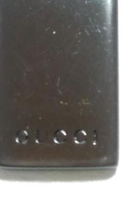 GUCCI ブラウン バックチャーム