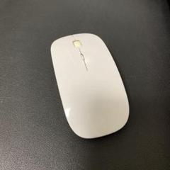 ワイヤレスマウス本体　白　薄型