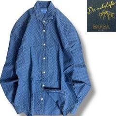 J4027美品バルバダンディライフ ガーメントダイシャンブレーシャツ 38/15