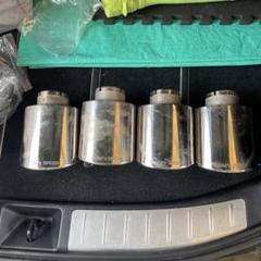 マフラーカッター　エキゾーストカッター　エムズスピード 【中古美品】 マフラーカッター エキゾーストカッター エムズスピード【中古