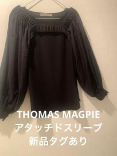 THOMAS MAGPIE アタッチドスリーブ　新品タグあり　BLACKのサムネイル