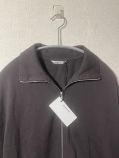 SUPER HIGH GAUGE SWEAT ZIP BLOUSON #INK BLACK [A24AB01CU