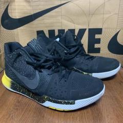 激安超安値 【NIKE】ナイキ カイリー3 ブラック イエロー 26.0cm バッシュ - スニーカー