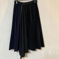 【美品】sacai サカイ サイズ1 巻きスカート ペチコート付き 柄 赤系 Sacai サカイ 19AW 19-04598 Zip Detail Pleated Skirt ロング
