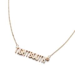 TIGHTBOOTH LOGO NECKLACE - 14Kのサムネイル