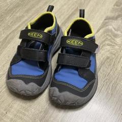 KEEN スニーカー 16cm ブルーブラック