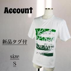 ♡新品♡タグ付きMICALLE MICALLE パロディプリント Tシャツ S ♡新品 MICALLE MICALLEパロデTシャツ ホワイトSサイズ タグ付き