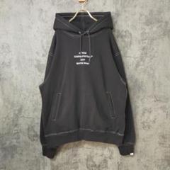 【希少XL】ディスイズネバーザット★センターロゴ プルオーバーパーカー 2025年最新】thisisneverthat タイプ：プルオーバー メンズ