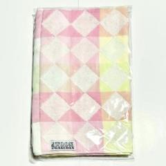 藤井フミヤ　十音楽団　ジャガードショール　ピンク　新品　ブランケット　ショール 藤井フミヤ 十音楽団 ジャガードショール ピンク 新品
