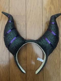 マレフィセント　カチューシャ　パンフ付・箱入り　公開記念ディズニー　ヘッドドレス マレフィセント カチューシャ ヘッドピース パンフ付・箱入り