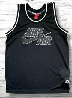 NIKE ナイキ タンクトップ デカロゴ ブラック L 0256