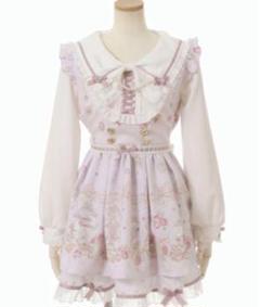 lizlisa Romantic Cosmetics柄ワンピース ブラック m90734083702_1.jpg?1731551867
