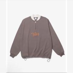 ケボズ パーカー ハーフジップ スウェット KEBOZ トレーナー スウェット BB LOGO HALF ZIP SWEAT PULLOVER