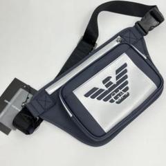 ✨新品✨エンポリオアルマーニ メンズ ボディバッグ ネイビー