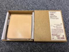 新品☆無印良品☆ イタリア産ヌメ革 L字財布 生成 - メルカリ