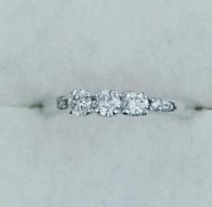 『専用です』TRILOGY トリロジー 天然ダイヤモンド リング 計0.40ct Trilogy Ring トリロジーリング
