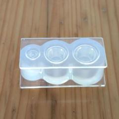 ミニチュアカフェ用 レジンモールド 3サイズ