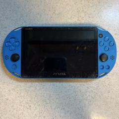 青いPS Vita本体 + Minecraft