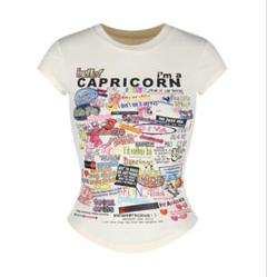 y2k 平成ギャル 半袖　ピチt　グランジ　トップス Tシャツ Sサイズ