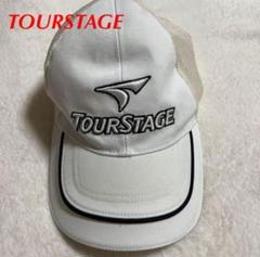 TourStage ホワイト メッシュキャップ