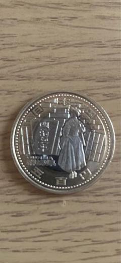 【銀貨】地方自治法60周年記念硬貨(群馬県) 造幣局 : 地方自治法施行60周年記念（群馬県分）5百円バイカラー